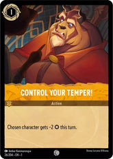 Lorcana TFC - Control Your Temper!